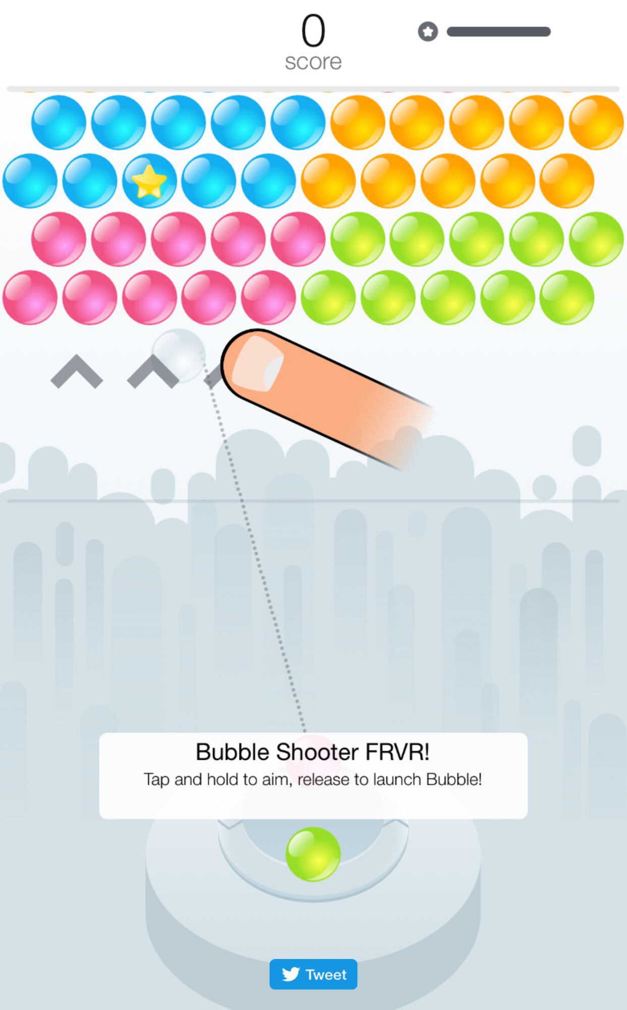 泡泡射击（bubble shooter）